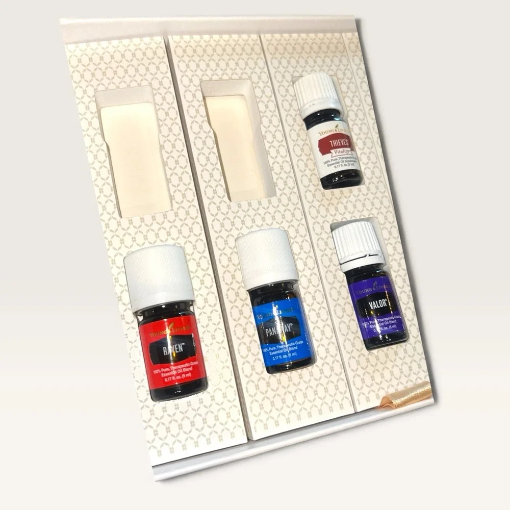 Young Living Essential Oils Starter Kit Sealed 5ml Thieves Lavender Seed to Seal